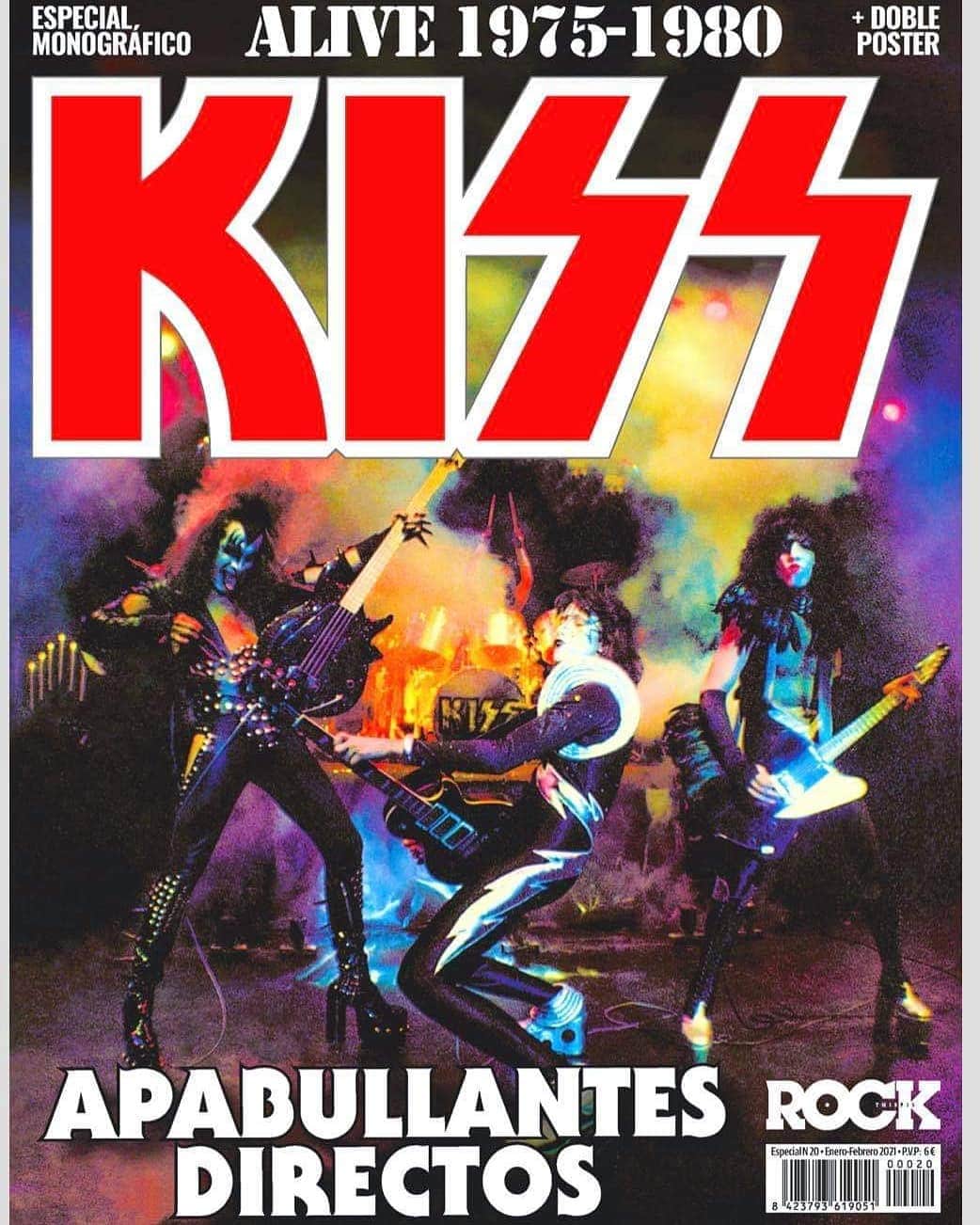 KISSさんのインスタグラム写真 - (KISSInstagram)「This Is ROCK #Spain Special Magazine: #KISS ALIVE 1975-1980 #KISSisEverywhere!」12月8日 10時11分 - kissonline