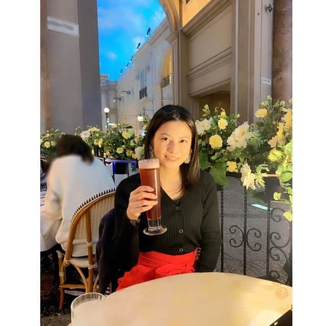 七瀬遥のインスタグラム：「大きなカシスビール😉🍻  昨日は数秘の入門講座を受けたんだけど、これがまたすっごく面白かったんです😃💕 これまで、あまり意識した事なかったんだけど、数字ってこんなに面白いだなんて🤣めちゃくちゃ奥深くて、全てにちゃんと意味があるし表れてる👆✨それに数字って世界共通語だし宇宙共通語🤓 知れば知るほど楽しいなぁーって思って、来月マスターコースを受ける事を決めました😁✌️ 楽しみ💖  #カシスビール#美味しい#楽しい#幸せ#数秘#数字#面白い#delicious#beer#good#friend#happy#love#happiness#good#smile#tokyo#japan」