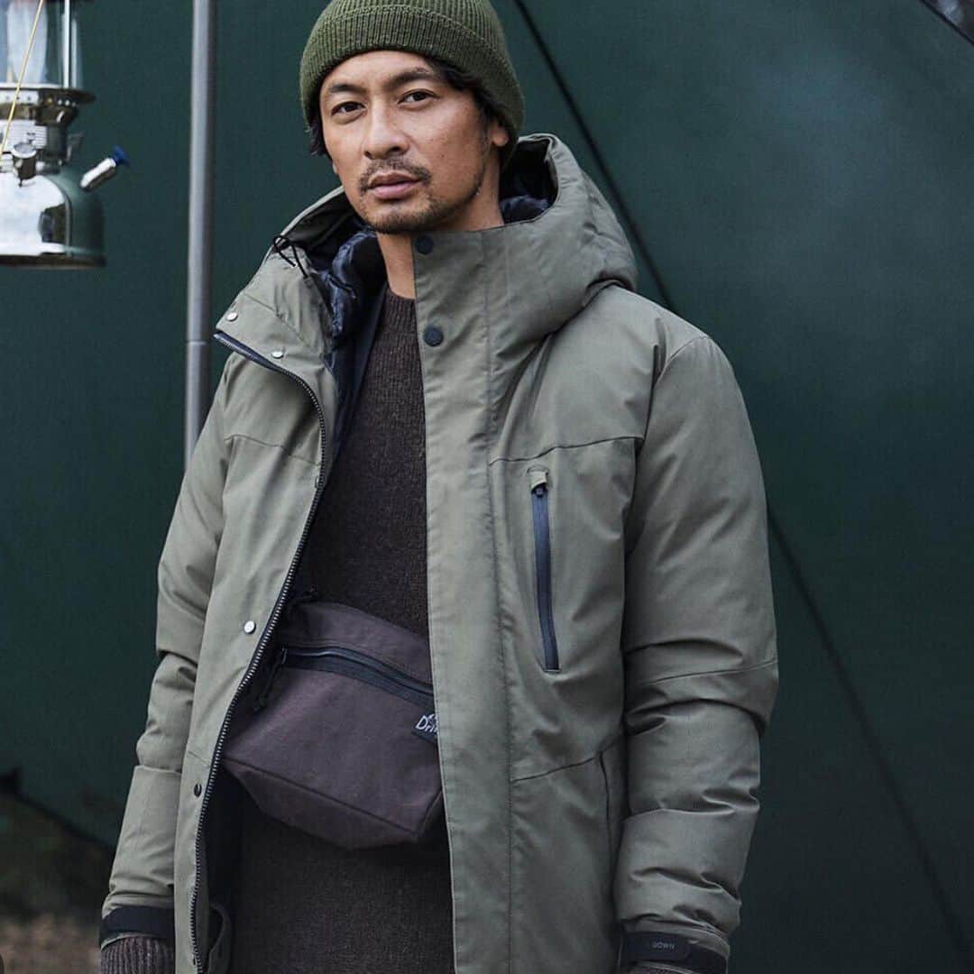 のインスタグラム：「@gooutjpn 📸  @nanouniverse_official  × @nishikawadown_official   楽しい撮影だったなー😊  #goout  #nanouniverse  #西川ダウン」