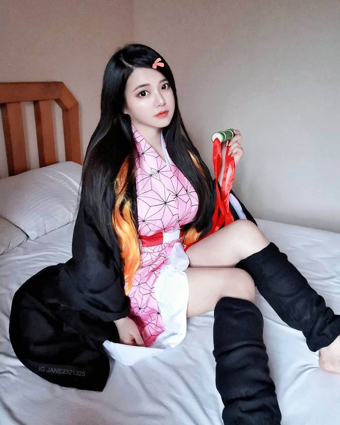 ジェーン・チェンさんのインスタグラム写真 - (ジェーン・チェンInstagram)「禰豆子❤️均豆子  Nezuko in Taiwan.」12月8日 12時40分 - jane2321325