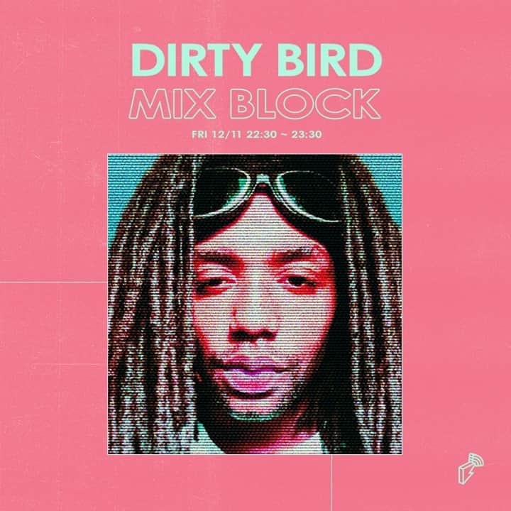 Block.fmのインスタグラム：「今週のMIX BLOCKにDirty Birdが登場！エクスクルーシブミックスを12月11日（金）22:30-23:30お届け。⁠ ⁠ About Dirty Bird：⁠ ノースキャロライナ州出身のプロデューサーとビジュアルアーティスト。彼の専門はエレクトロニックミュージック、Y2K（2000年代）の美的とアフロ・フューチャリズム（アフリカ未来主義）。⁠ ⁠ ゲストミックスお楽しみに！」