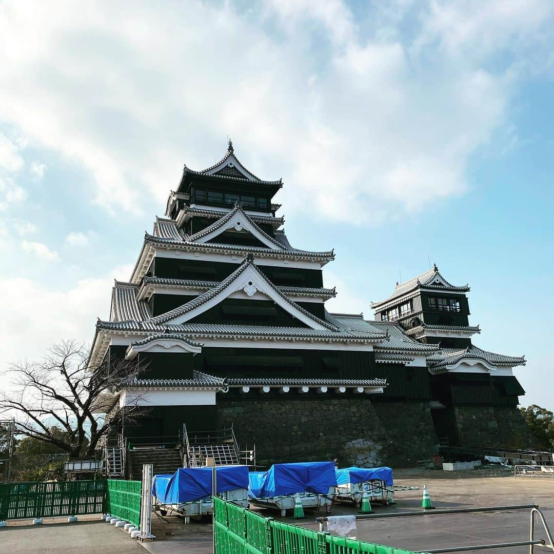 松隈ケンタのインスタグラム：「熊本城！」