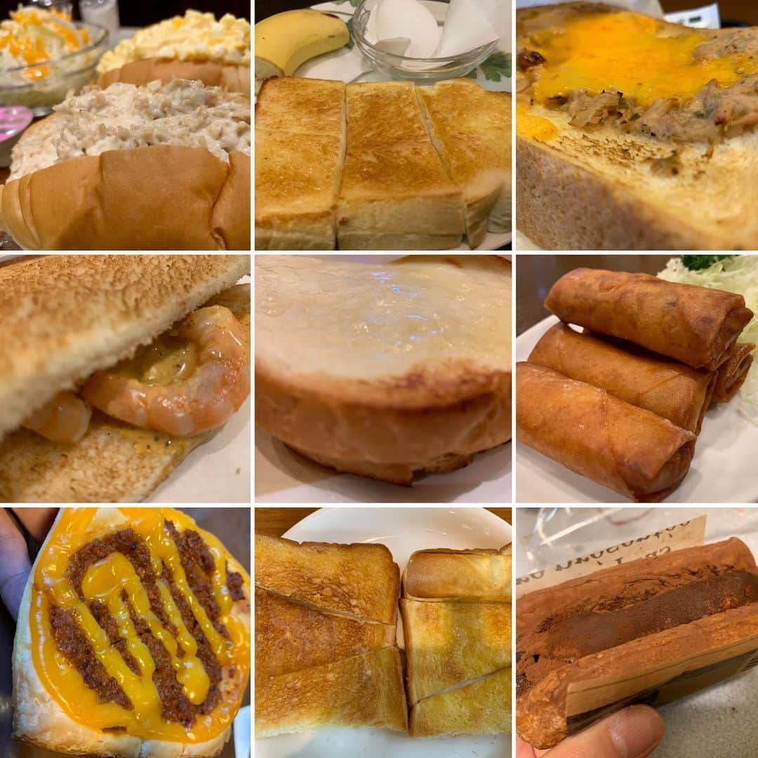 佐久間一行さんのインスタグラム写真 - (佐久間一行Instagram)「何かの時のためにためてるパンの写真がまたたまったので、載せておきますね。  #佐久間一行 #パン #トースト #喫茶店 #bread」12月8日 16時08分 - sakuzari