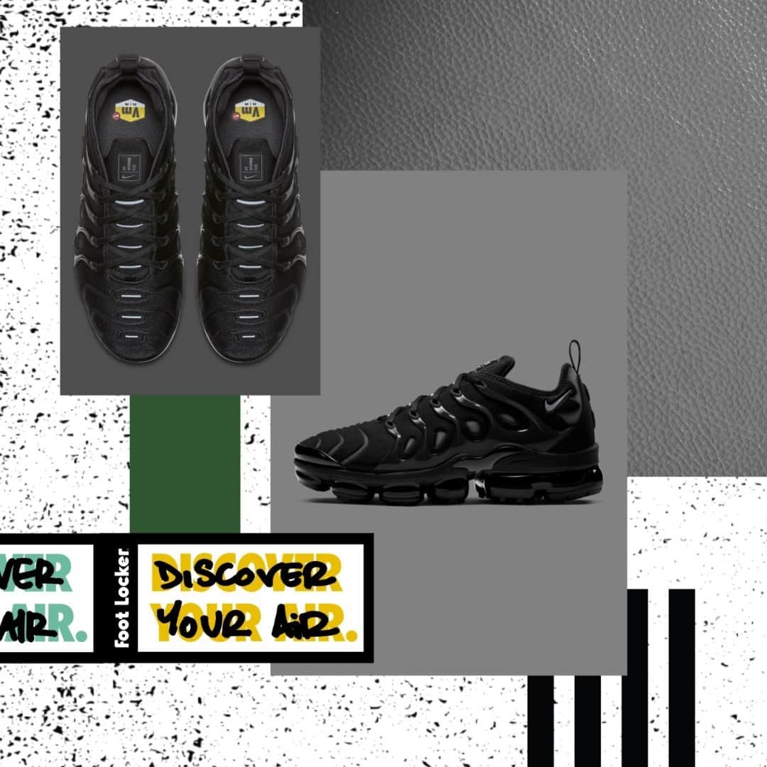 Foot Lockerさんのインスタグラム写真 - (Foot LockerInstagram)「Walk on air all day long. Grab the #Nike Vapormax Plus online & in-store. #discoveryourair」12月9日 3時00分 - footlocker