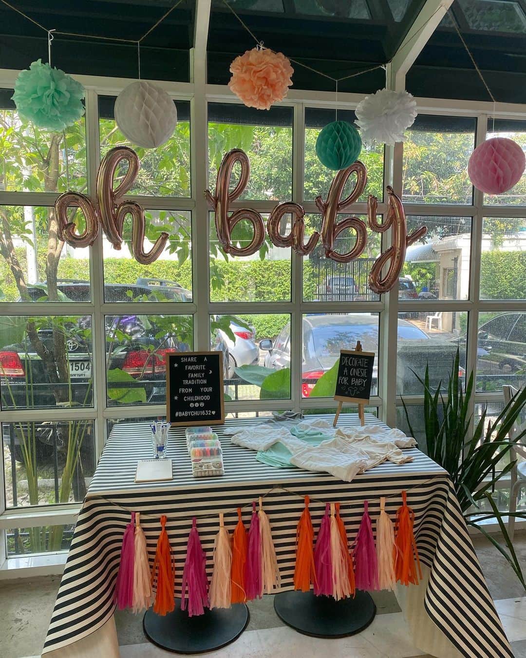 タヤ・ロジャースさんのインスタグラム写真 - (タヤ・ロジャースInstagram)「Little snaps from our baby shower 🥰💖 So thankful for all our family & friends for such an amazing afternoon for  #BabyChu1632」12月8日 19時20分 - tayastarling