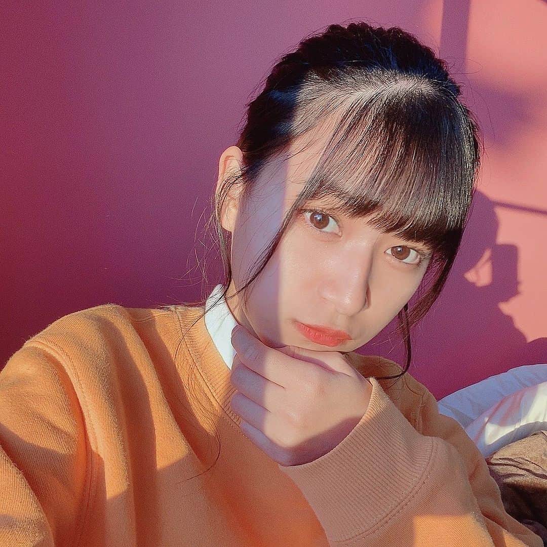 杉山緋那のインスタグラム：「今日も一日お疲れ様です(ᴗ̤ .̮ ᴗ̤ )₎₎ෆ 明日も頑張ろうっ！」