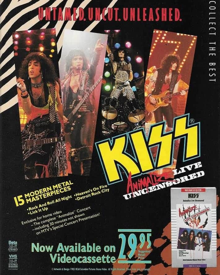 KISSさんのインスタグラム写真 - (KISSInstagram)「#KISSTORY - December 8, 1984 - #KISS filmed 'Animalize Live Uncensored' at Cobo Hall in Detroit.」12月8日 20時51分 - kissonline