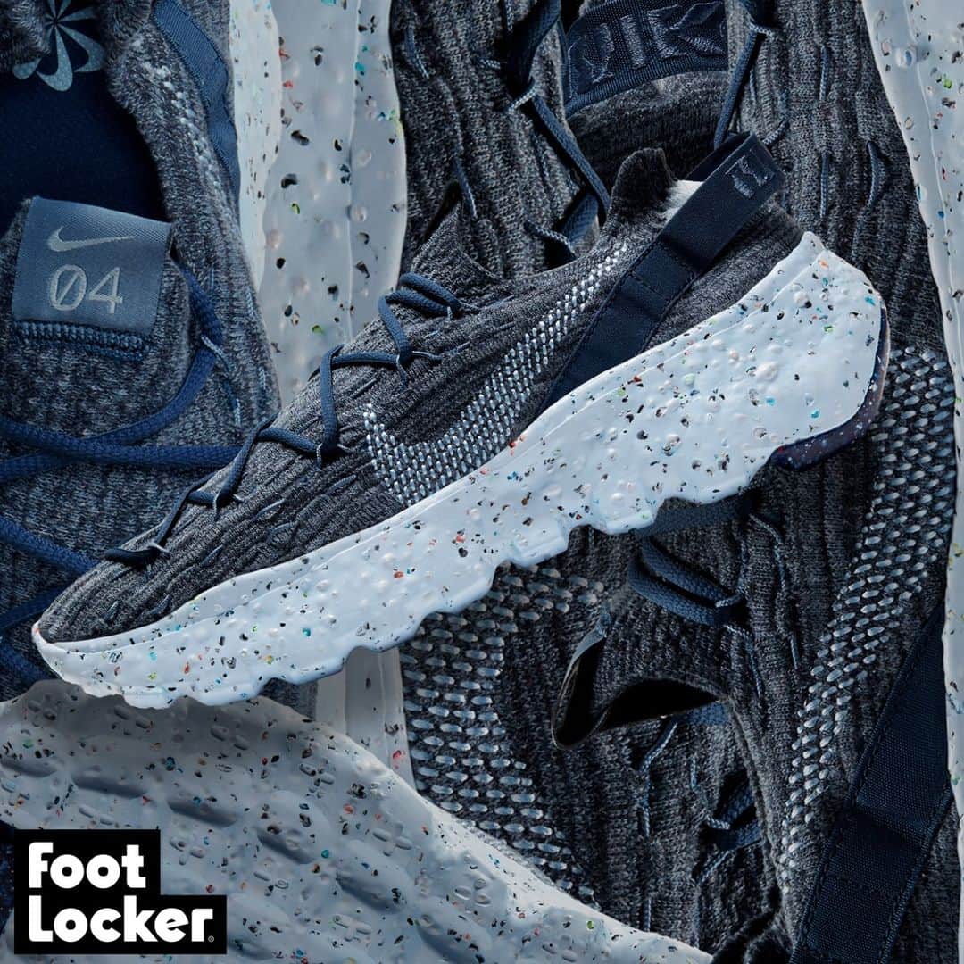 Foot Lockerさんのインスタグラム写真 - (Foot LockerInstagram)「Icy Blue. The #Nike Space Hippie is now available online & in select stores.」12月9日 0時00分 - footlocker