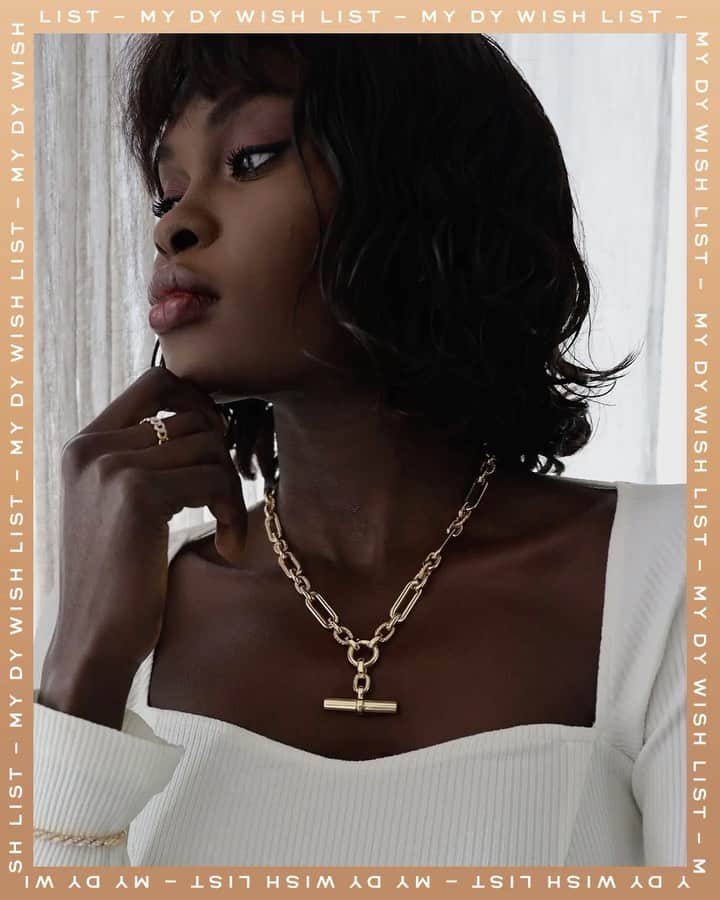 デビッドヤーマンのインスタグラム：「Let @lefevrediary’s glamorous picks inspire your own and you could win up to $1,500 of DY jewelry from your Wish List! To enter, register or log on to your DavidYurman.com account and click the 💗 heart icon next to your favorite pieces.   -  Check out Stories to see what last week’s lucky winners received—a Cablespira bracelet and a Forged Carbon band. We’ll announce this week’s winners next Monday! #DavidYurman #LinkInBio for Official Rules」