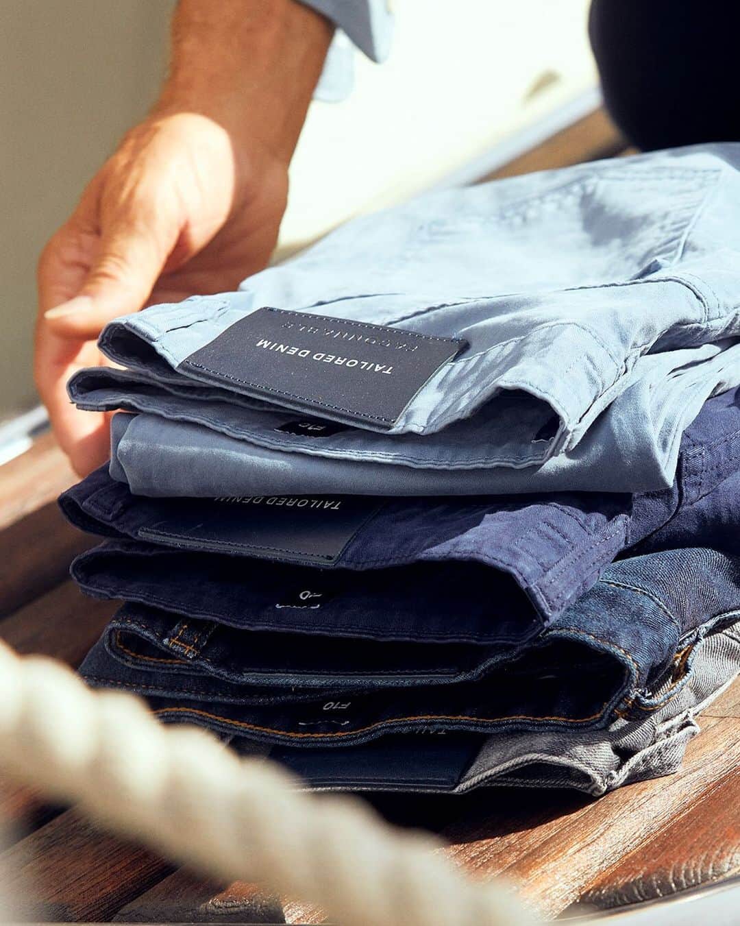 ファッソナブルさんのインスタグラム写真 - (ファッソナブルInstagram)「Artisan techniques and contemporary fits. A collection of jeans that evoke our identity as a tailoring brand #Faconnable」12月9日 0時51分 - faconnable