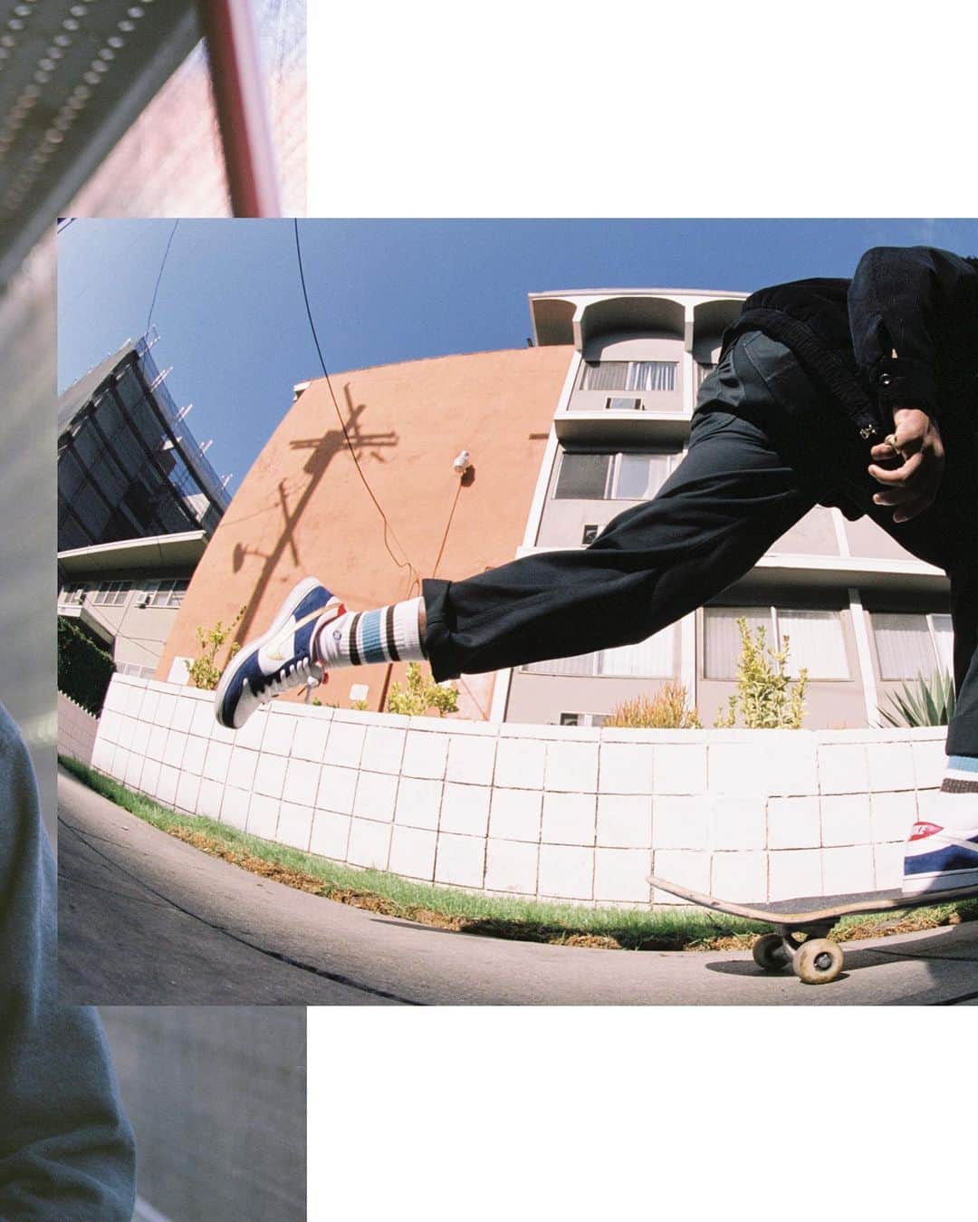 Stanceのインスタグラム：「Keep it movin’... @ishodwair  #punksandpoets  #stanceskateboarding」