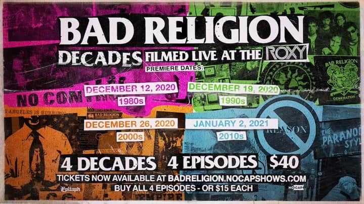 のインスタグラム：「Yes! Every record will be represented! Yes! The band will be live chatting commentary during the premieres! Yes! You may view the episodes as many times as you like following their premiere until they expire on January 5th.  #BRDecades #BR40 link in bio」
