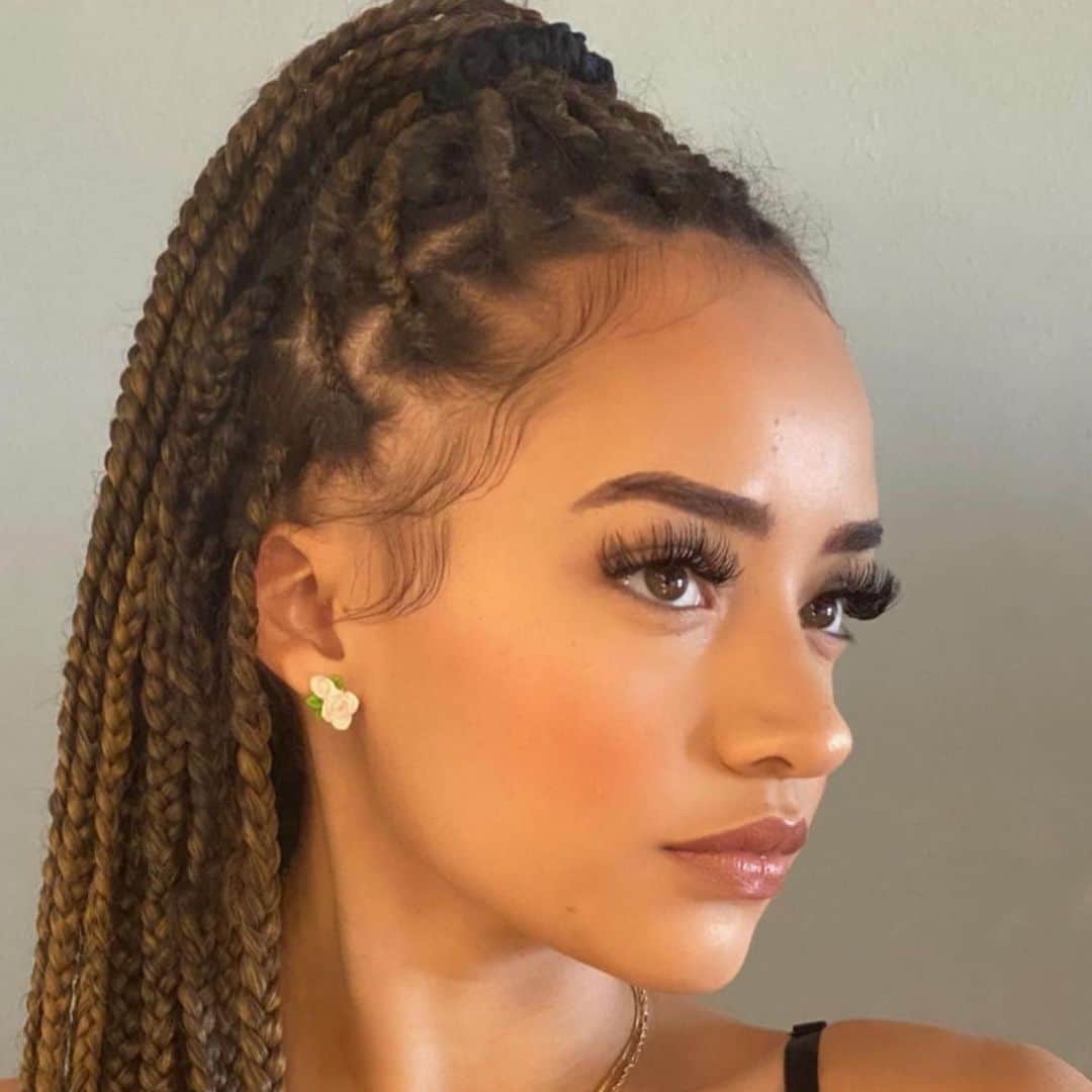 I N S T A B R A I Dのインスタグラム：「Braided beauty queen of the day goes to ... @kimjohansson 👑」