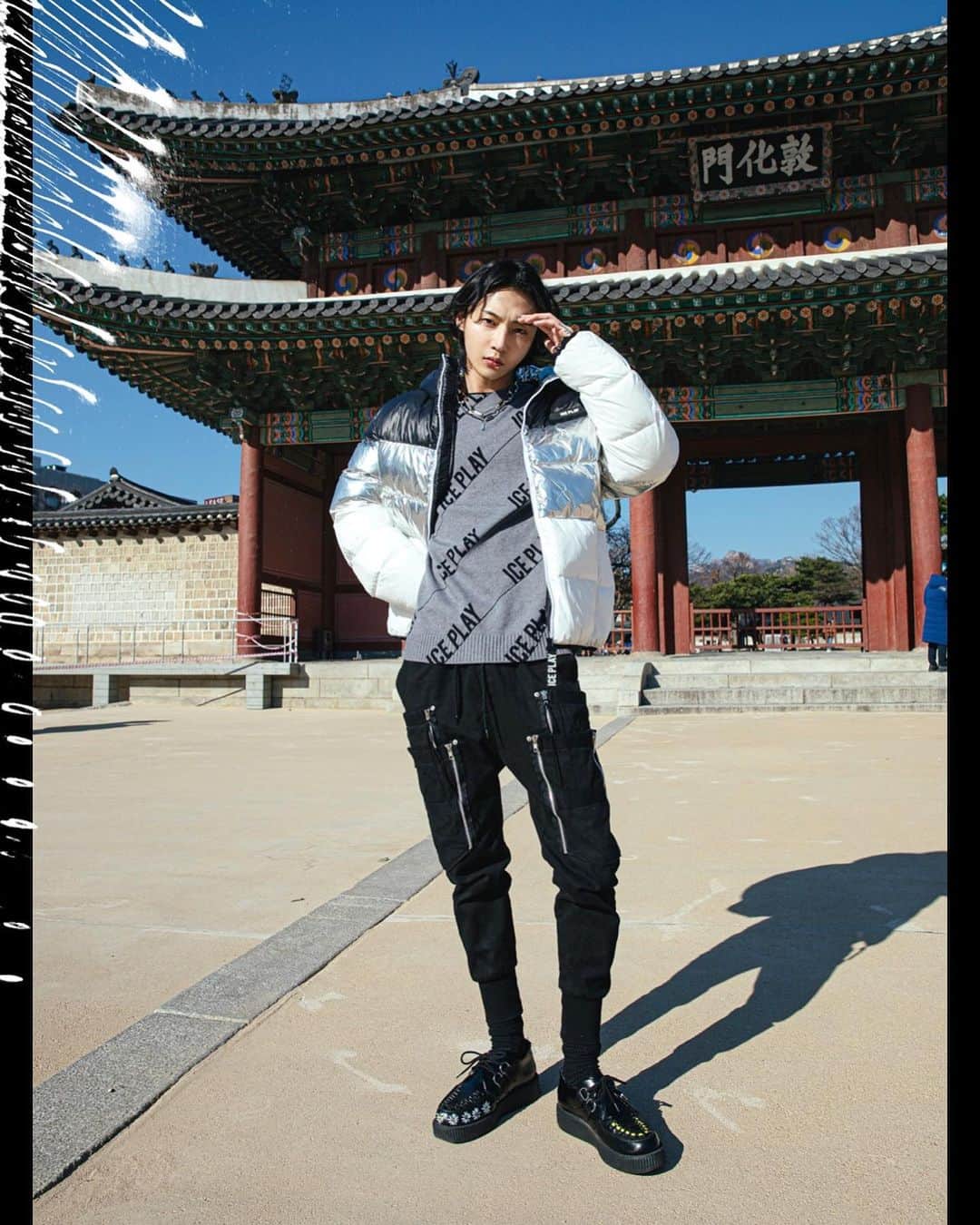 가로수길 , Seoulのインスタグラム：「Street Style 📸 @jaexuni  모델 길재운」