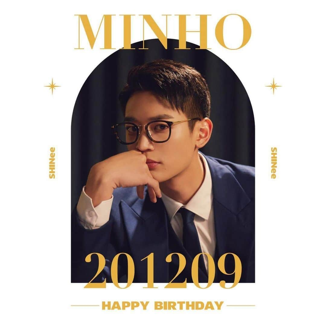 SHINeeのインスタグラム：「. #HappyMINHODay 🎂🎁 ⠀⠀⠀⠀⠀⠀⠀⠀⠀⠀⠀⠀⠀⠀⠀⠀ #201209 @choiminho_1209 #ミンホ #민호 #MINHO #Birthday」