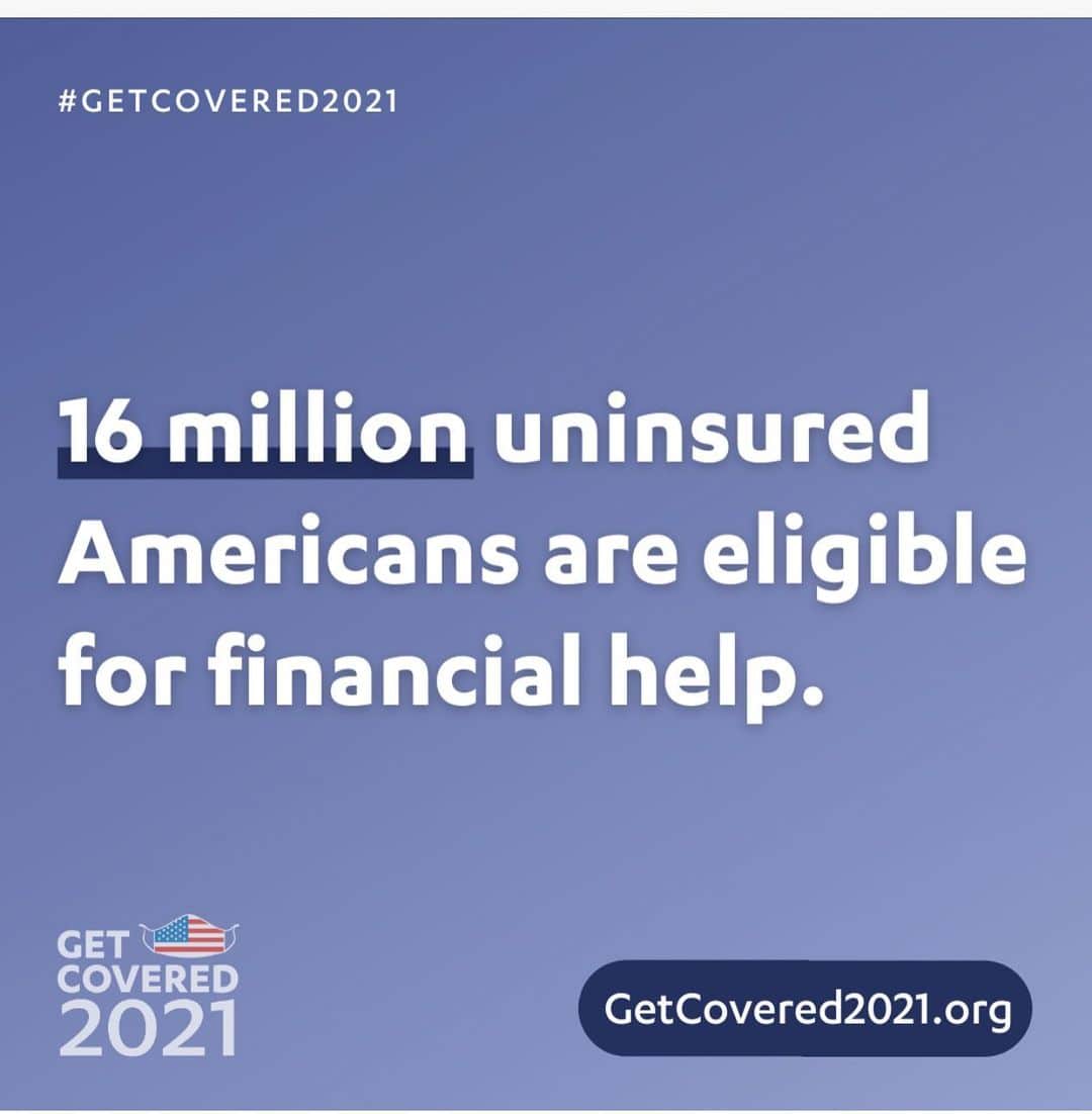 ベス・ベアーズのインスタグラム：「Getting covered during the COVID-19 pandemic is about more than wearing a mask.  Visit GetCovered2021.org today to learn more about enrolling in health insurance and find out if you’re eligible for financial help.    Open enrollment ends on December 15th in many states.    #GetCovered2021」