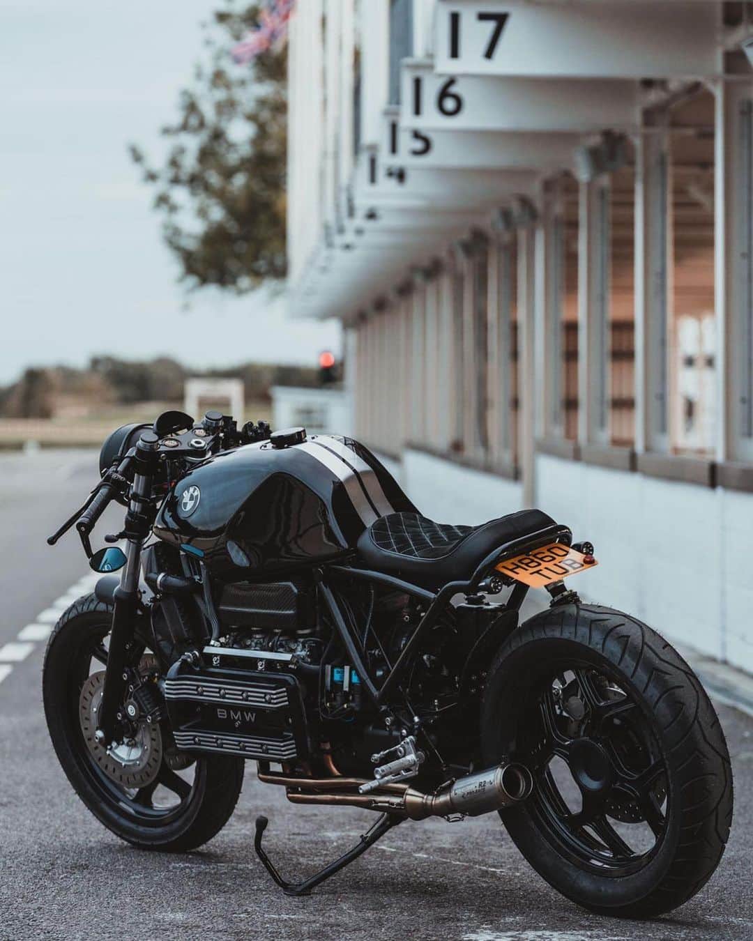 epidemic_motorsさんのインスタグラム写真 - (epidemic_motorsInstagram)「The process of building a custom motorcycle is in depth, incredibly challenging, sometimes full of fun and laughter, and sometimes tears. Ten months of craft have concluded in this result, The Outlaw K100 by @outlaw.motorcycles . We were fortunate enough to secure the mighty @the_phbalance and the stunning Goodwood Aerodrome & Motor Circuit for our launch shoot. Lots of images to follow and big thanks to @hedonworkshop for their loyal support...  #motorcycleporn #instabikers  #bmwk100 #motorcyclelife #caferacerlovers #caferacersofinstagram  #pipeburn #cafesofinsta」12月9日 4時28分 - epidemic_motors