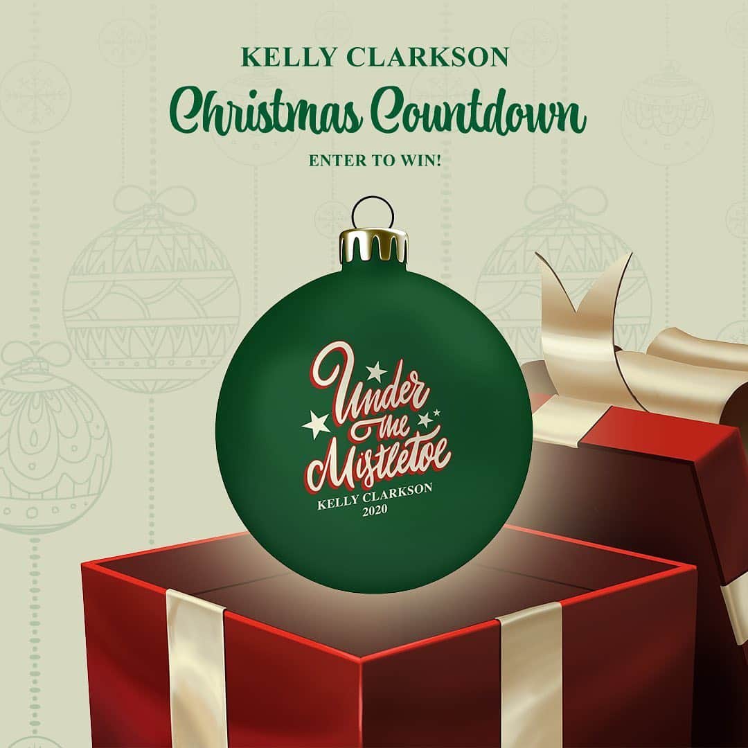 ケリー・クラークソンさんのインスタグラム写真 - (ケリー・クラークソンInstagram)「Time for Day 2 of the Kelly Christmas Countdown! Enter for your chance to win right now. Link is in my bio. Good luck!」12月9日 4時56分 - kellyclarkson