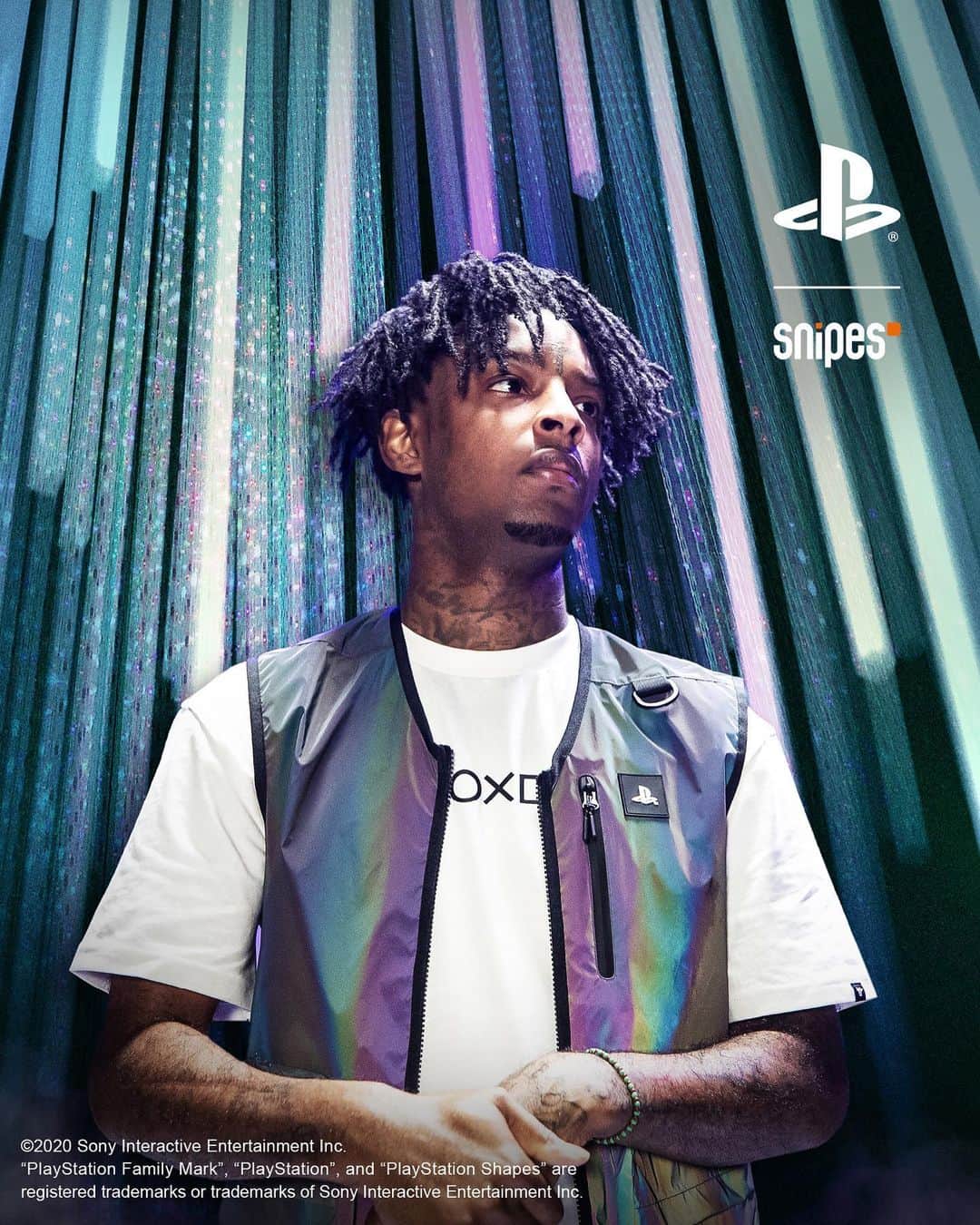 DJキャレドさんのインスタグラム写真 - (DJキャレドInstagram)「Savage mode @21savage presents the new collection of SNIPES with PlayStation®. Now available via snipesusa.com and in select SNIPES stores. BLESS UP TEAM @snipes」12月9日 5時03分 - djkhaled