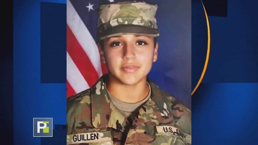 のインスタグラム：「Sancionan a más de una decena de oficiales y soldados de la base militar de #FortHood, Texas, donde fue asesinada #VanessaGuillén.   Los detalles esta tarde a las 5pm/4c en #PrimerImpacto.」