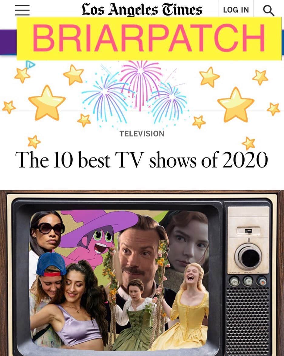 ロザリオ・ドーソンのインスタグラム：「BRIARPATCH named one of 10 best TV shows of 2020 is the content I come here for! Here’s to enjoying a wild ride... Get down to the bottom of it and see what all the fuss is about on USA. @briarpatch_usa」