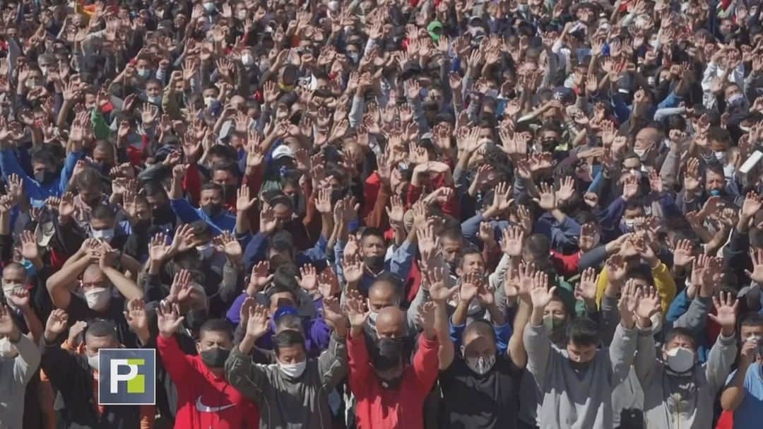 のインスタグラム：「Esta tarde en #PrimerImpacto, tenemos las imágenes de una cárcel de alta peligrosidad donde fuimos testigos de un cambio sorprendente. Los reos más peligrosos del país le han dado un vuelco a su vida.   Esta y otras historias hoy a las 5pm/4c.」