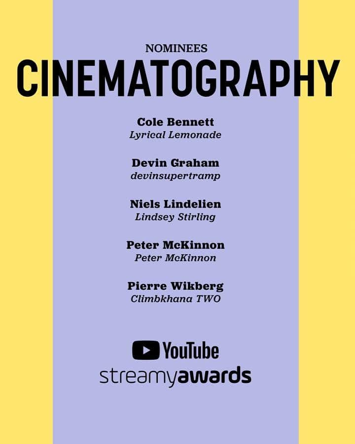 ケン・ブロックさんのインスタグラム写真 - (ケン・ブロックInstagram)「The Hoonigans and our film Climbkhana TWO have been nominated for a YouTube Streamy Award!! Because of the epic level of the filming, our Director of Photography, @PierreWikberg, has been nominated for the 2020 Streamy award in the Cinematography category. It’s very rad to have the film and Pierre recognized for this great work. #Hoonigan #ClimbkhanaTWO」12月9日 8時00分 - kblock43