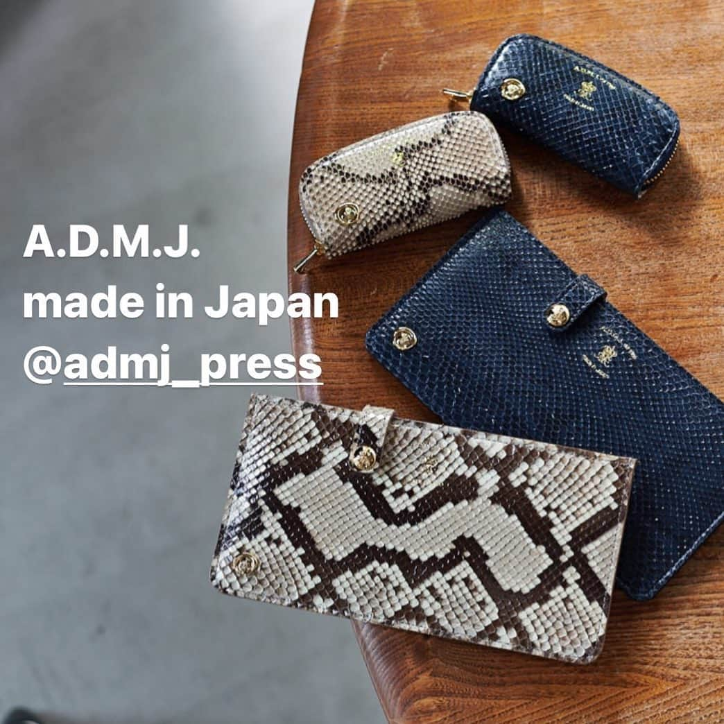 A.D.M.J.co.,Ltdさんのインスタグラム写真 - (A.D.M.J.co.,LtdInstagram)「#admj #admjofficial #bag #purse #wallet #coincase #madeinjapan #財布」12月9日 7時52分 - admjofficial_bag