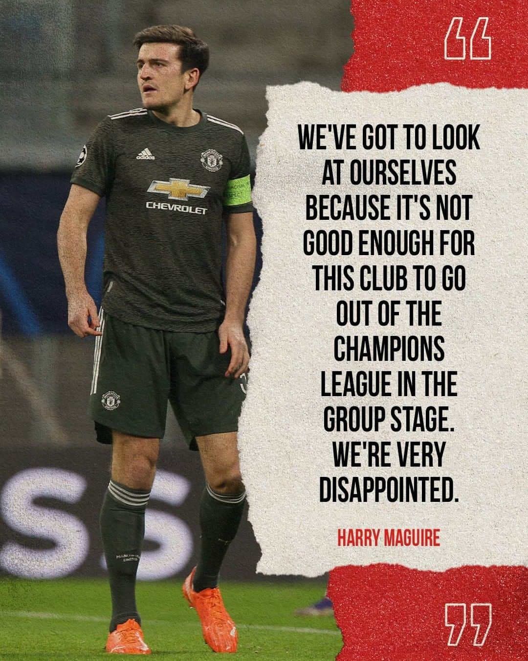 マンチェスター・ユナイテッドさんのインスタグラム写真 - (マンチェスター・ユナイテッドInstagram)「💬 Strong words from the skipper. #MUFC #Maguire」12月9日 8時10分 - manchesterunited