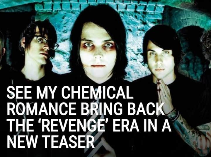 Alternative Pressさんのインスタグラム写真 - (Alternative PressInstagram)「WATCH: It looks like @mychemicalromance have some big news on the way in this cryptic ‘Three Cheers For Sweet Revenge’ era teaser⁠ LINK IN BIO⁠ .⁠ .⁠ .⁠ #mychemicalromance #mcr #mychem #threecheersforsweetrevenge #revengeera #giveemhellkid #altpress #alternativepress」12月9日 9時01分 - altpress