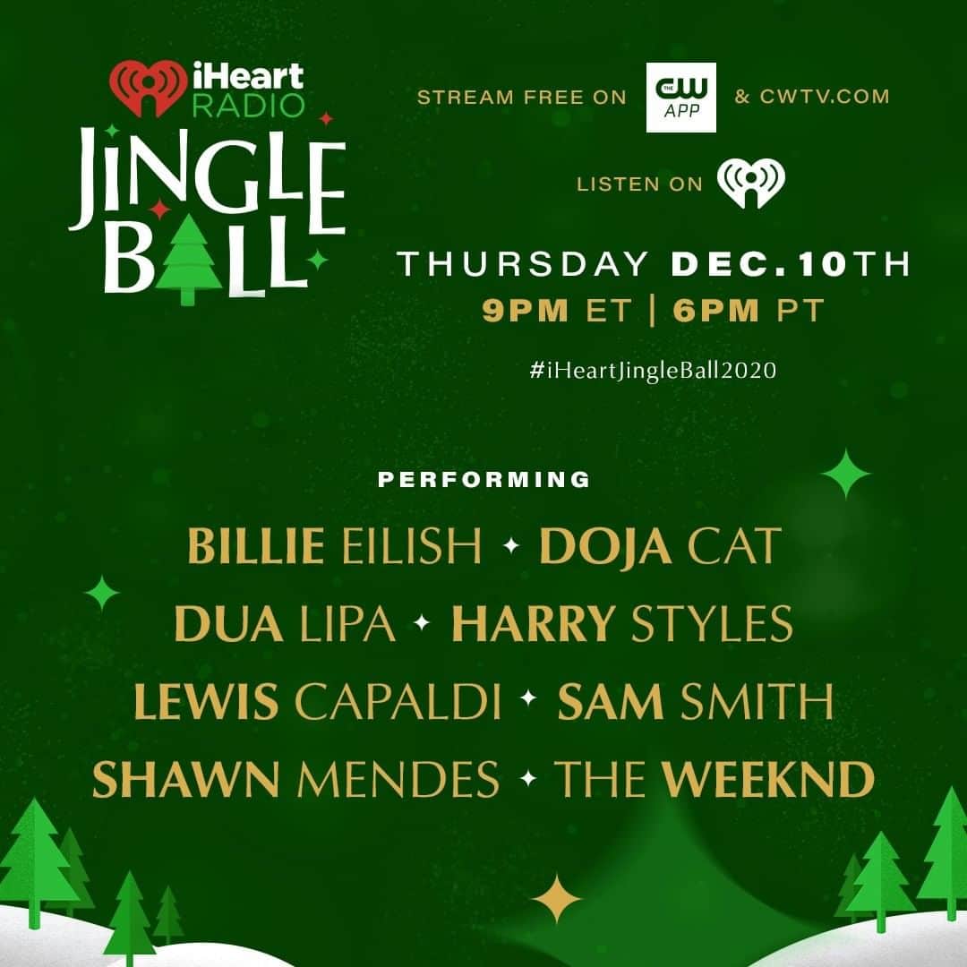 The CWさんのインスタグラム写真 - (The CWInstagram)「Ready to rock out this holiday season? Stream the @@iheartradio Jingle Ball this Thursday at 9pm ET/6pm PT free only on The CW! #iHeartJingleBall2020」12月9日 10時45分 - thecw