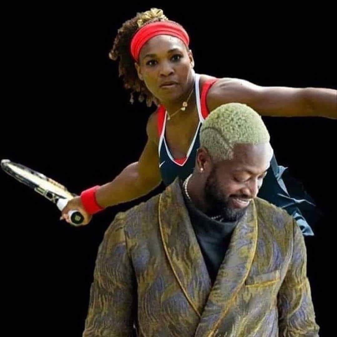 ドウェイン・ウェイドさんのインスタグラム写真 - (ドウェイン・ウェイドInstagram)「🤣🤣🤣🤣 who did this????? @serenawilliams」12月9日 10時54分 - dwyanewade