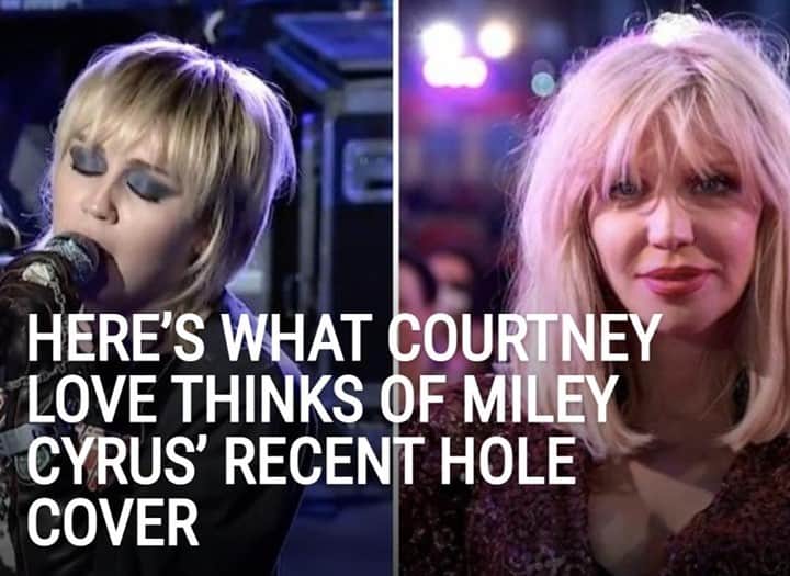 Alternative Pressさんのインスタグラム写真 - (Alternative PressInstagram)「@CourtneyLove has a few things to say about @MileyCyrus’ recent cover of Hole's classic song “Doll Parts” ⁠ LINK IN BIO⁠ .⁠ .⁠ .⁠ #mileycyrus #courtneylove #hole #dollparts #altpress #alternativepress」12月9日 11時01分 - altpress