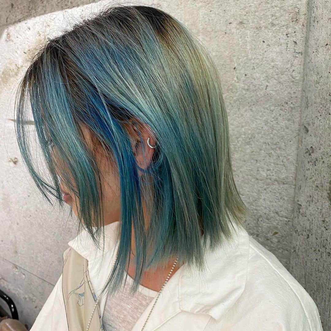 Ryosuke Sugayaのインスタグラム：「beforeもafterもかわいい  緑から紫色へ」