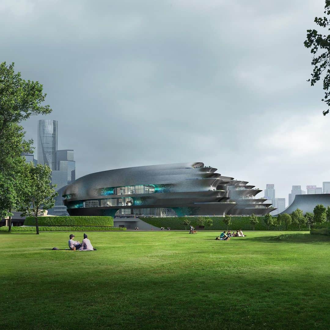 HYPEBEASTさんのインスタグラム写真 - (HYPEBEASTInstagram)「@zahahadidarchitects is set to create a new Science & Technology Museum in the Guangming Science City of Shenzhen, China. Exploring the “solidity and dynamic curvilinear geometries” inspired by the city’s urban circulation routes, the museum will be connected to various universities, schools, and institutions across the Asian country while bringing to the forefront Shenzhen’s reputation as an epicenter of technological innovation. Learn more about it via the link in our bio. Construction for the museum is scheduled to complete by 2023.⁠⠀ Photo: Zaha Hadid Architects」12月9日 21時56分 - hypebeast