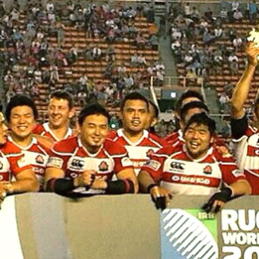 畠山健介さんのインスタグラム写真 - (畠山健介Instagram)「ゴローちゃん、頑張れー！  #ラグビー #Rugby #五郎丸歩 #ゴローちゃん #1985 #早生まれだから #1986 #同期」12月9日 20時38分 - hatake03