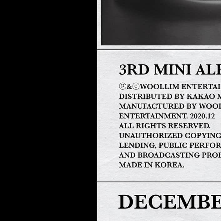 INFINITEのインスタグラム：「김성규 (Kim Sung Kyu) 3rd Mini Album [INSIDE ME]｜Track List  Title : I'm Cold 2020.12.14 6PM RELEASE  #INFINITE #인피니트 #Kim_Sung_Kyu #김성규 #INSIDE_ME」