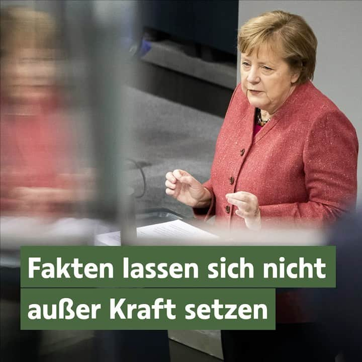 アンゲラ・メルケルのインスタグラム：「Dass Europa heute dort steht, wo es steht, hat es der Aufklärung zu verdanken und dem Glauben daran, dass es wissenschaftliche Erkenntnisse gibt, die real sind und an die man sich besser halten sollte – so Kanzlerin Merkel im Bundestag zur Bedeutung wissenschaftlicher Erkenntnis.   #kanzlerin #bundeskanzlerin #merkel #corona #pandemie #coronapandemie #bundestag #covid_19」