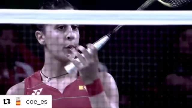 キャロリーナ・マリンのインスタグラム：「Seguimos trabajando para que un nuevo sueño se haga realidad 🥇✨   We keep working to make a new dream come true 🥇✨  #Repost @coe_es ・・・ 😍 A nosotros no nos salen las palabras viendo este video de @carolinamarin... ¡Ponedlas vosotr@s mismos! ⬇️💬」