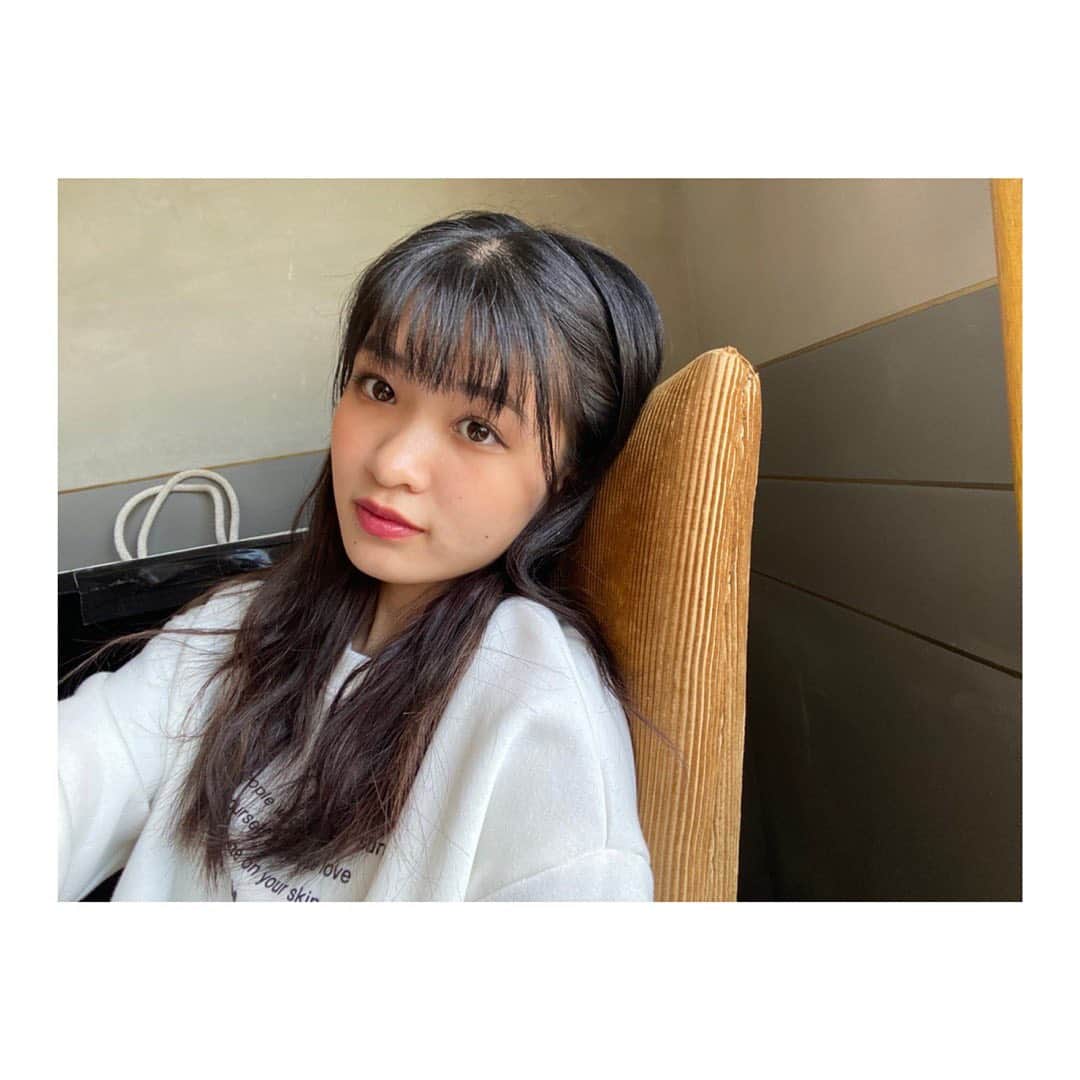 湊胡遥のインスタグラム：「. 明日からまた頑張ろう☺︎ 少し早めのおやすみなさい🌙」