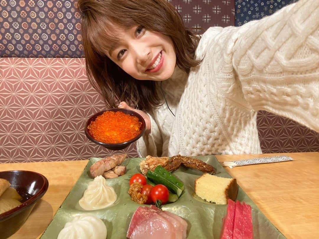 TBS「Nスタ」さんのインスタグラム写真 - (TBS「Nスタ」Instagram)「_ 【お手頃！都内の人気店  “旬の食べ放題”ズワイガニもイクラも！】  本日、良原アナが「日本の冬を彩る贅沢フェア」を取材しました！！📸  期間限定で、本鮪やブリが食べ放題！✨ プチプチ食感の濃厚いくらもかけ放題！？😳  他にも鴨すきや紅ズワイガニなど、 魅力たっぷりな“旬の食べ放題グルメ”を続々紹介します！🦀  18時15分〜放送予定です！ 是非ご覧ください！！  #nスタ　#井上貴博　#ホラン千秋　#良原安美　#ニュース　#TBS  #アナウンサー　#都内　#食べ放題　#グルメ　#本鮪　#ブリ　#いくら　#蟹　#カニ　#紅ズワイガニ　#鴨すき」12月9日 16時42分 - nst_tbs