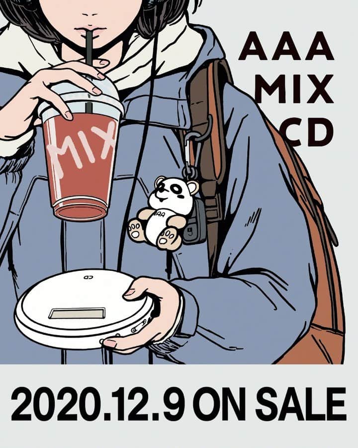 AAAのインスタグラム：「《AAA》﻿ ﻿ ―――――――――﻿ ノンストップMIX﻿ 「AAA MIX CD」﻿ 12/9(水)本日発売⛄️✨﻿ ―――――――――﻿ ﻿ 冬⛄️の夜長やドライブ🚗時間を盛り上げるAAAノンストップMIX CDが本日発売🎉﻿ ﻿ 冬ソング❄️「Winter lander!!」❄️のNEW REMIXも収録❗️」