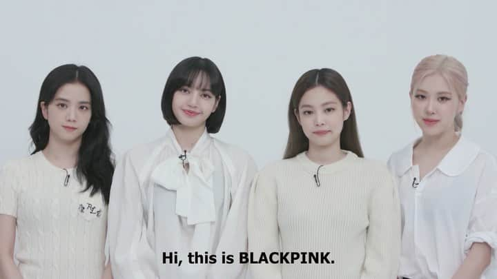 BLACKPINKのインスタグラム