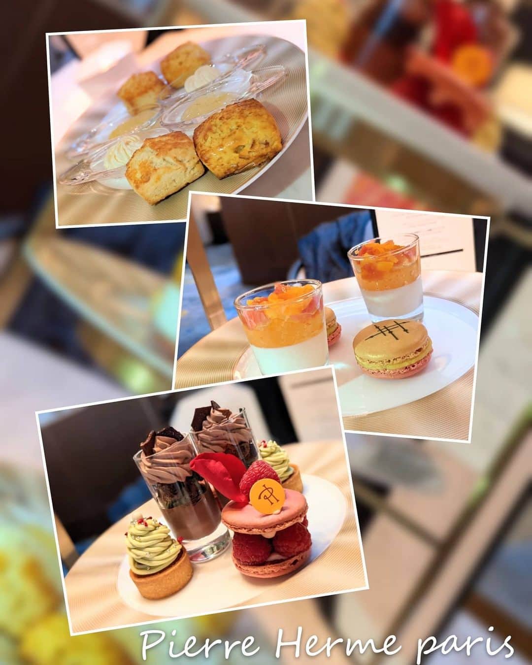 のインスタグラム：「. @strings_ic afternoontea  collaborate with  @pierrehermejpofficial   How delicious this is♡♡  #afternoontea #stringshotel #pierreherme #pierrhermeparis #macarons #macaron #sweets #sweetstagram #instagood #instasweets #アフターヌーンティー #ピエールエルメ #ピエールエルメパリ #ティータイム #スイーツ女子 #スイーツ #インスタスイーツ #マカロン #甘党 #甘党女子 #ストリングスホテル東京インターコンチネンタル #ストリングスホテル #期間限定」