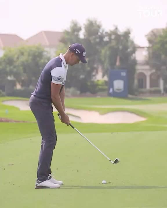 ヘンリク・ステンソンのインスタグラム：「Back on familiar soil this week for the @dpwtc in Dubai😎  @europeantour @jumeirahgolfest」