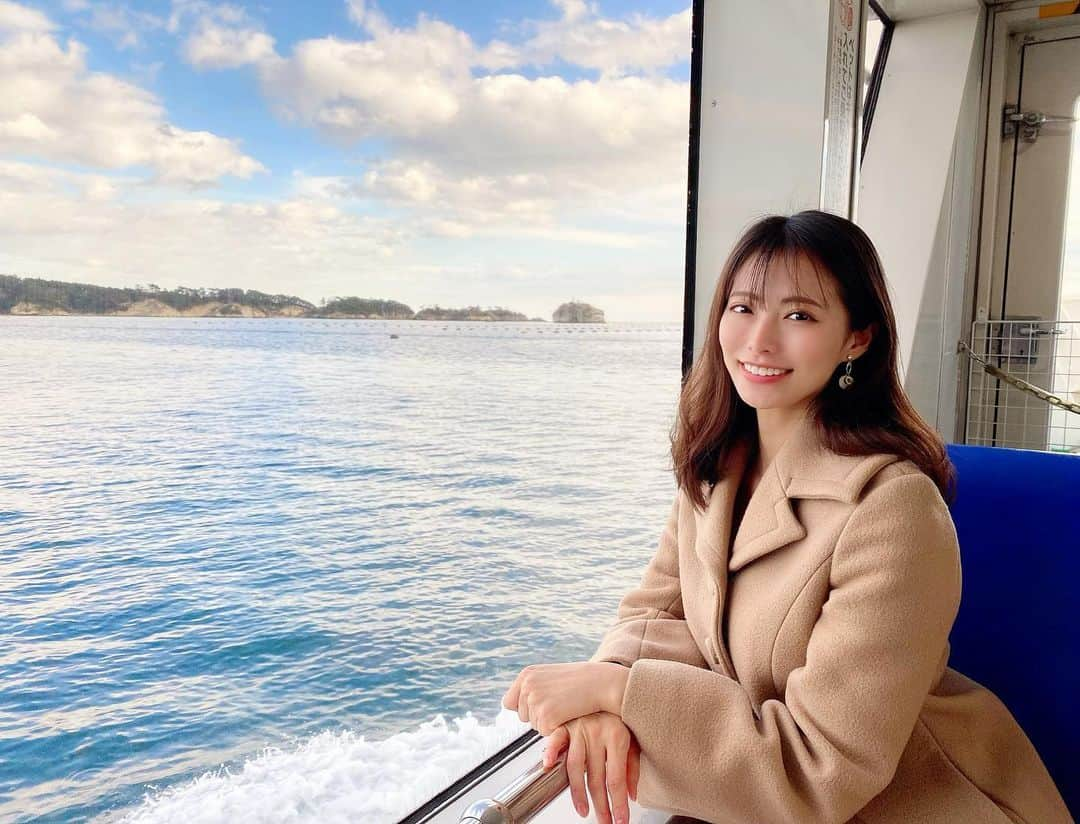 橘沙奈さんのインスタグラム写真 - (橘沙奈Instagram)「* 念願の宮城旅行✨ 1日目は日本三景の松島へ🚢♪ * やっぱり綺麗な海好きすぎる☺️🌊 * * * * * * * * * * * * * #宮城旅行 #松島 #松島遊覧船 #クルージング #日本三景 #女子旅 #北陸 #🚢 #🌊」12月9日 19時02分 - an.an.0706