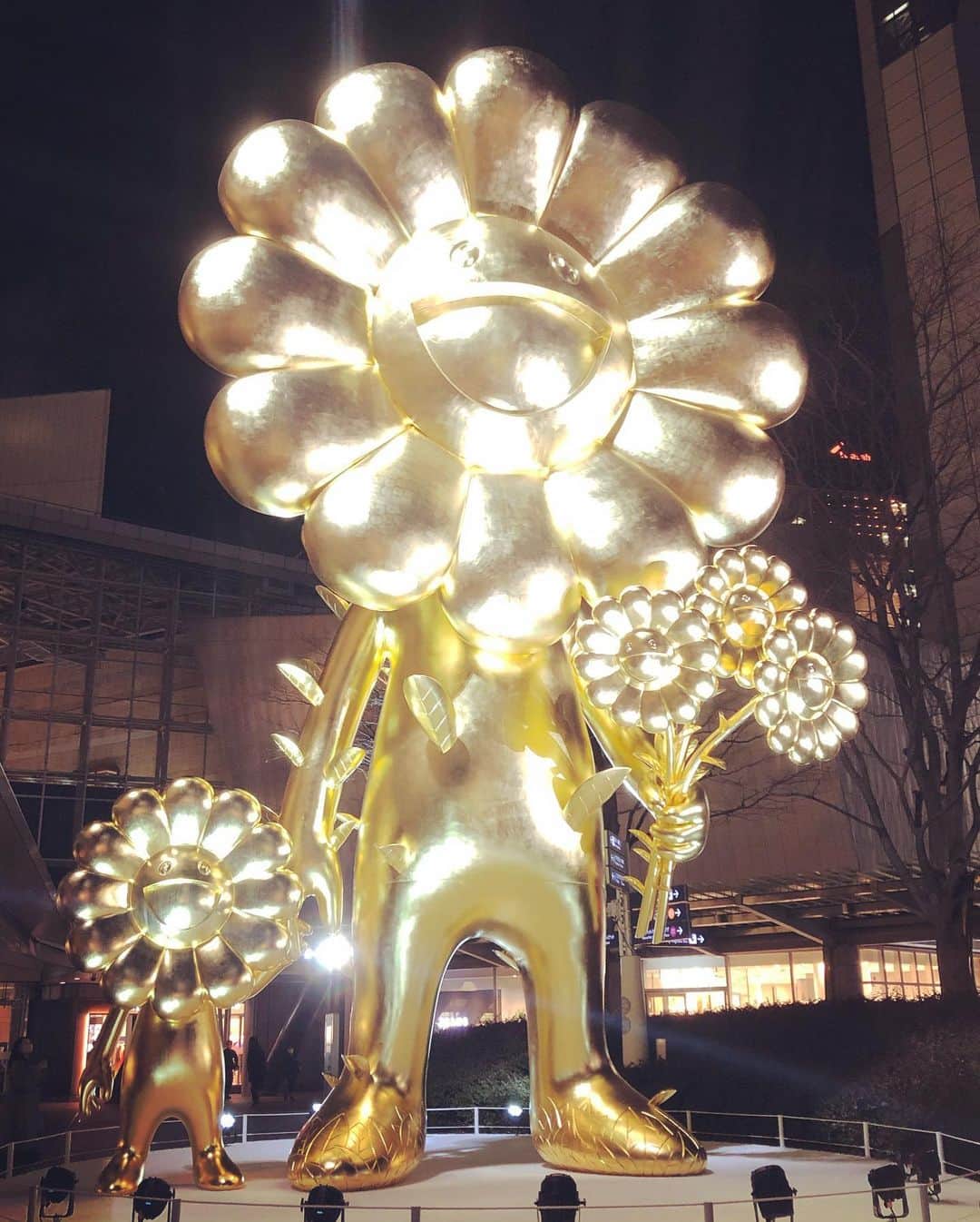 風子さんのインスタグラム写真 - (風子Instagram)「#六本木ミッドタウン #六本木ヒルズ #イルミネーション #tokyo#roppongi  #チワワ#ふぃりさんぽ 今年もフィリと来れて良かった。」12月9日 19時54分 - pchan030