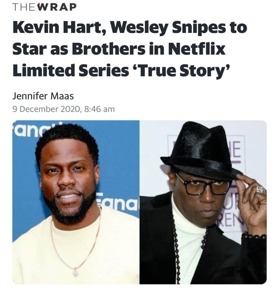 ウェズリー・スナイプスさんのインスタグラム写真 - (ウェズリー・スナイプスInstagram)「Got something good cooking for y’all! 🙏🏿 #NeflixTrueStory #KevinHart #NetflixSeriesTrueStory #Daywalker」12月10日 7時17分 - realwesleysnipes