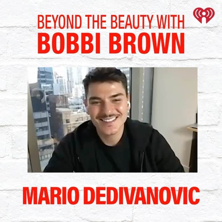 ボビー・ブラウンのインスタグラム：「Loved checking in with my buddy @makeupbymario on #BeyondTheBeauty. I’m so proud of what’s he created. His makeup line is a dream — bright, bold colors with incredible formulas. You can tell it was made with the experience and thoughtfulness of a makeup artist. Also, he managed to launch it during the pandemic. Head to @iheartradio to hear his inspiring story.」