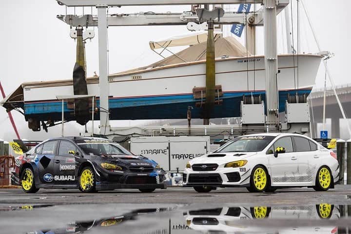 Subaru Rally Team USAさんのインスタグラム写真 - (Subaru Rally Team USAInstagram)「🥳🥳🥳 #linkinbio👆  #Repost @thehoonigans  You know that crispy white Subaru WRX STI from the wheel drop scene in #Gymkhana2020? You have a chance to win it. Yup, that exact car. It’s built by the same crew that built @travispastrana’s Gymkhana car too, with some rare carbon goods on there for good measure. Hit the link in our bio for more info! @omaze @vermont.sportscar」12月10日 6時02分 - subarumotorsportsusa